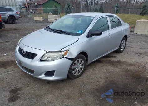 2010 Toyota Corolla z USA, uszkodzony, nr VIN JTDBU4EE2AJ055585